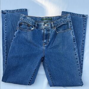Ralph Lauren Blue Straight Leg Jeans